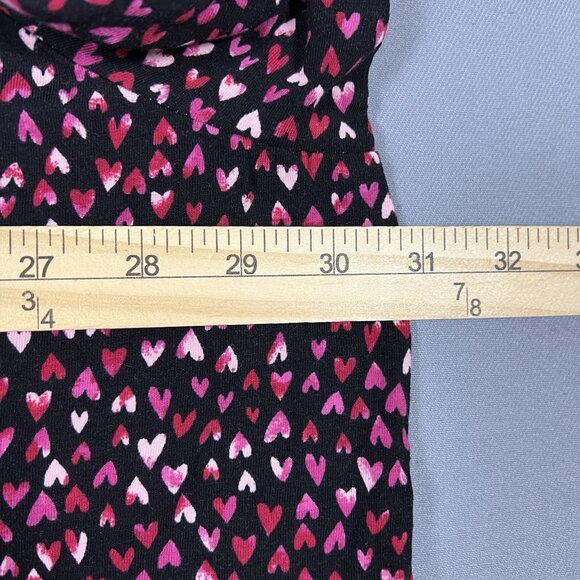 Catherines Tunic Top Womens Size 4X Heart Print Valentine's Day Pink Red Cotton - Picture 11 of 16
